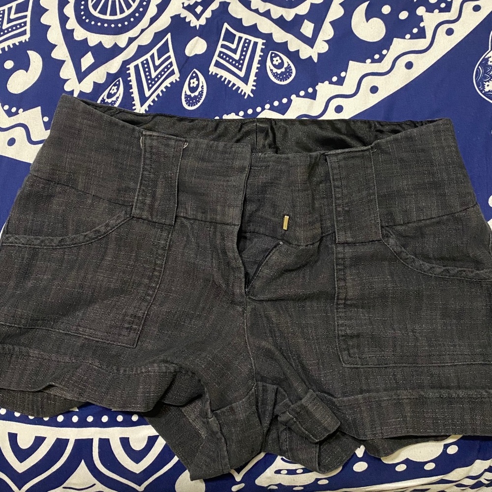 Maurices Black/Grey Shorts
